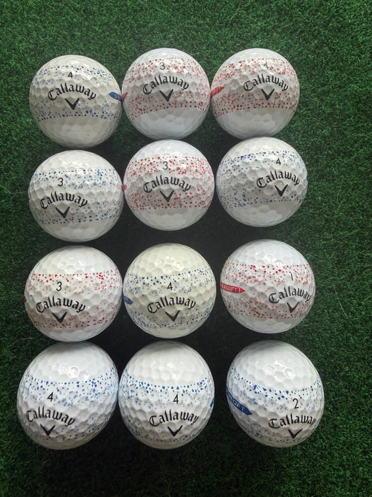 Dozen Callaway splatter